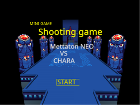 「メタトンNEO」VS「キャラ」　シューティングゲーム