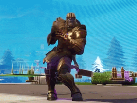 Fortnite Thanos Orange Justice 