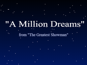 a Million Dreams Animated Music Video (AMV)