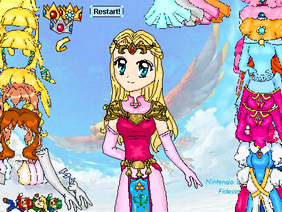 Nintendo Princesses Dress up