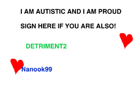 Remix if you are Autistic and not ashamed! remix