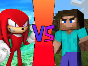 Knuckles vs Steve | Super Battles Assault