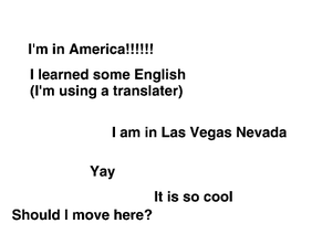 ¡Viajé a América! (I traveled to America)