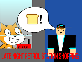 Late Night Petrol Station Shopping