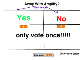 Whaley 4 Away With Amplify Vote