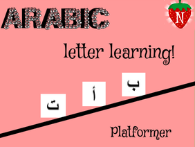 Arabic letter learning! (Platformer)