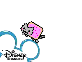 Nyan Cat - Disney Channel Logo