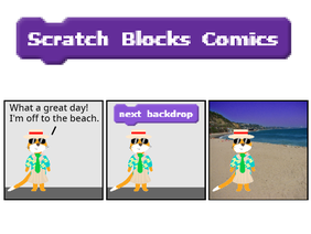 Scratch Blocks Comics