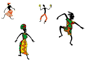 Yoruba Dundun Talking Drum Dance 