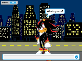 Shadow The Hedgehog Chat