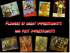 Flowers by great painters of the 19th c. - Quiz 