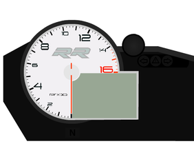 BMW S1100RR Speedometer