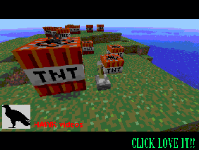 TNT island - a minecraft video