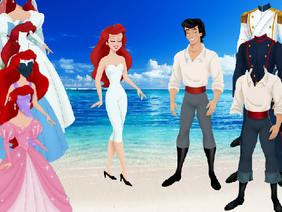 The Little Mermaid ★ Ariel and Eric Dress Up