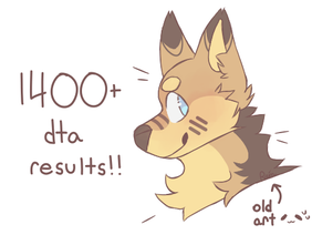 = 1400+ DTA results !! =