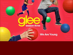We Are Young Glee Version Lyrics Video