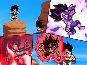 The Saiyan Saga: Goku VS Vegeta