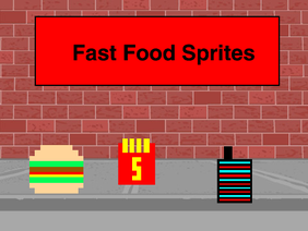 Fast Food Sprites