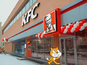 Scratch goes to KFC.