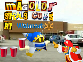 magolor steals cups at walmart