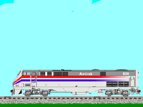 Amtrak P40DC #809