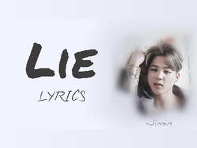 Lie - Jimin of BTS remix
