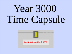 Year 3000 Time Capsule