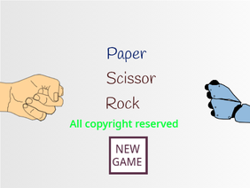 Paper scissor rock (HD graphics) (All copyright reserved)
