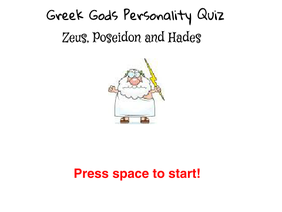 Greek Gods Personality Quiz