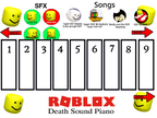 Roblox Death Sound Piano Remixes