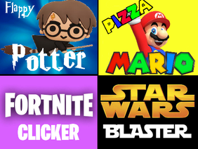 Games * Flappy Potter * Pizza Mario * Fortnite Clicker * Star Wars Blaster * MOBILE animation music