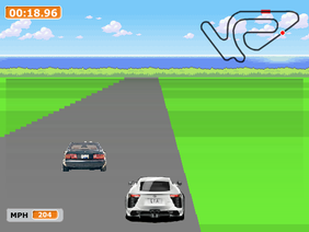 Retro Racing v0.8 remix (Lexus LFA version)