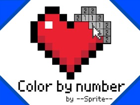 Color by number pixel