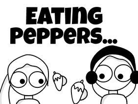 Eating Peppers...