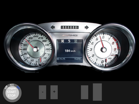SPEEDOMETER (Mercedes Benz SLS AMG)