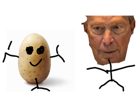 Baby Potato Meets Mike Bloomberg