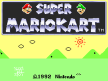 Super Mario Kart v0.3