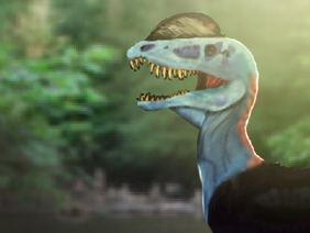 Realistic Dilophosaurus based on a Cassowary