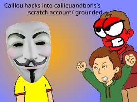 Caillouandboris On Scratch - caillou gets banned from roblox and gets grounded
