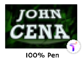 John Cena (100% pen)