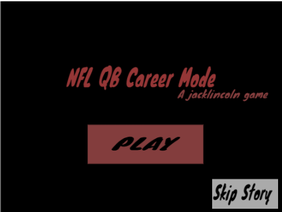 NFL QB Career Mode