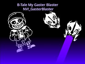 Dusttale Gaster Blaster Sprite