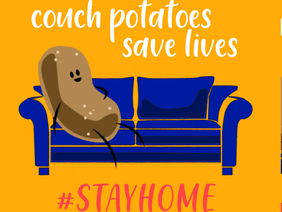 Couch Potatoes Save Lives - STAYHOME