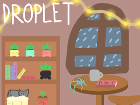 ☾✧droplet - a relaxing animation loop✧☽