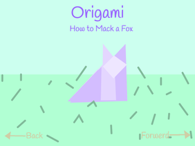 How To Mack An Origami Fox