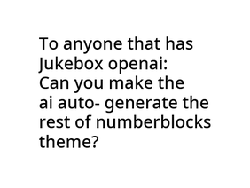 Message to Jukebox OpenAI users that has scratch