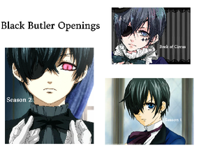 Black Butler Openings
