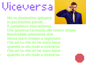 Viceversa - Francesco Gabbani - scratch lyrics