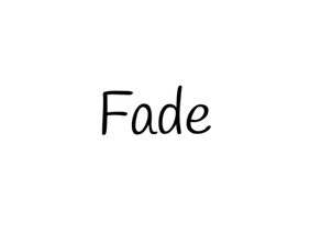 Fade (Theme Music for High Contrast)