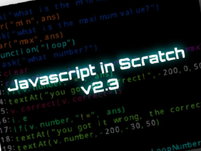 Javascript in Scratch v2.3